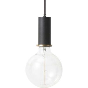 ferm LIVING - Socket pendentif bas, noir