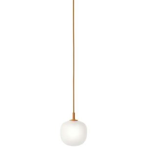 Muuto - Rime Lampe suspendue Ø 12 cm, opale / orange