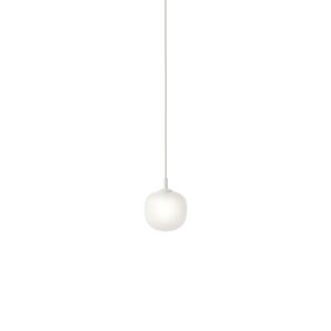 Muuto - Rime Lampe suspendue Ø 12 cm, opale / blanc
