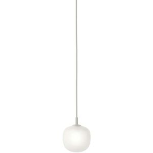 Muuto - Rime Lampe suspendue Ø 12 cm, opale / gris