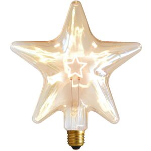 NUD Collection - LED Star Stella, E 27 / 1,1 W, or ambre, à intensité variable