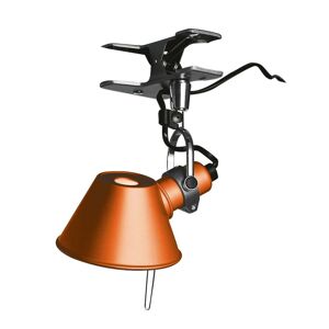 Artemide - Tolomeo Micro Pinza lampe a pince, orange