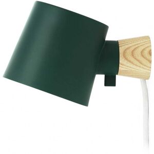 Normann Copenhagen - Rise Applique murale, vert pétrole