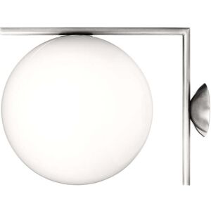 Flos - Applique et plafonnier IC C / W2 BRO, chrome