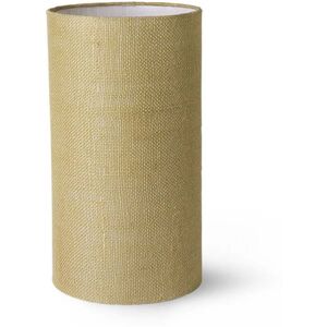 HKliving - Abat-jour pour lampe de table, jute, Ø 22 cm, vert jade