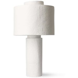 HKliving - Gesso Lampe de table H 51 x Ø 28,5 cm, blanc mat