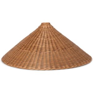 ferm LIVING - Dou Abat-jour en rotin, Ø 68 cm, naturel