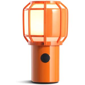 marset - Chispa Outdoor Akku LED Tischleuchte, Ø 10 cm, orange