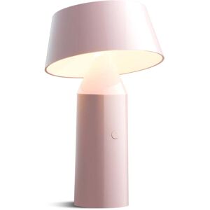 marset - Bicoca Akku LED Tischleuchte, H 22,5 x Ø 14 cm, pale pink