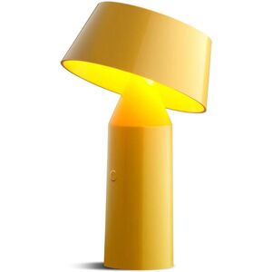 marset - Bicoca Lampe de table LED rechargeable, H 22,5 x Ø 14 cm, jaune