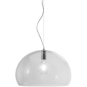 Kartell - Suspension lumineuse Small FL/Y, transparent - Publicité