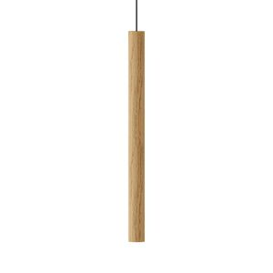 Umage - LA LAMPE Chimes Suspension LED, Ø 3 x 44 cm, chêne
