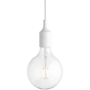 Muuto - Socket E27 Suspension LED, blanc