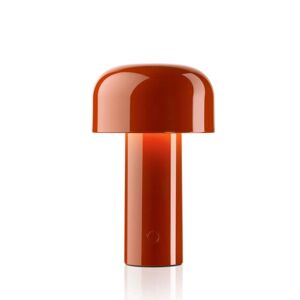 Flos - Bellhop Lampe de table à accu (LED), rouge brique - Publicité