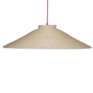 Hübsch Interior - Chand Lampe suspendue, H 21 x Ø 80 cm, rotin