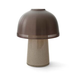 &Tradition & Tradition - Raku Lampe de table LED SH8, Ø 16 x 21 cm, beige grey & bronze