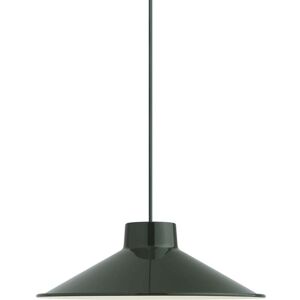 Muuto - Top Lampe LED suspendue, Ø 36 cm, vert foncé