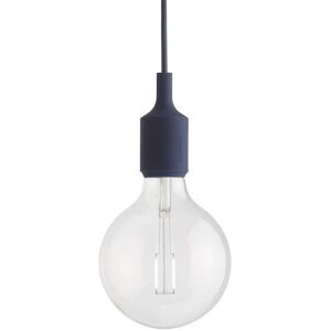 Muuto - Socket E27 Suspension LED, bleu nuit