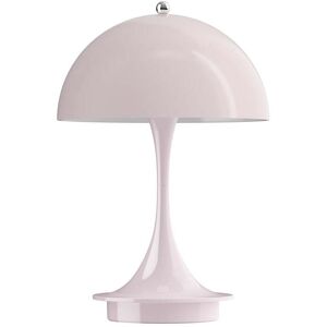 Louis Poulsen - Panthella 160 Lampe de table LED portable a batterie, pale rose opale (acrylique)