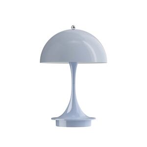 Louis Poulsen - Panthella 160 Lampe de table LED portable a batterie, pale blue opale (acrylique)