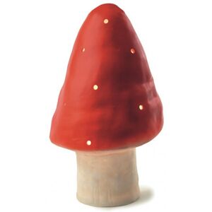 Lampe petit champignon rouge