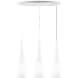 Suspension MILK SP3 - Blanc - Ideal Lux