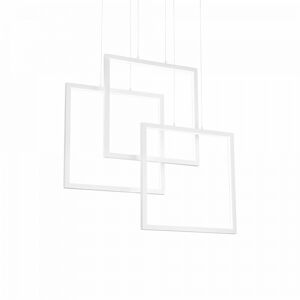 Frame SP Square LED - Blanc - Ideal Lux