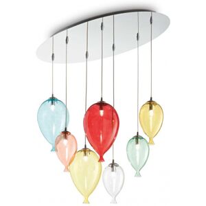 Clown SP7 - Lustre - Multicolore - Ideal Lux