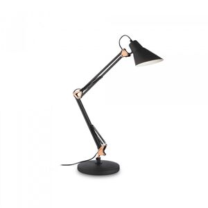 SALLY TL1 - Lampe de bureau - Noir/Cuivre - Ideal Lux