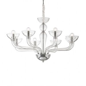 Ideal Lux Suspension CASANOVA SP8 - Transparent - Ideal Lux