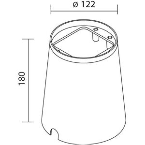 Outer casing 52700 - Aucun - Linea Light