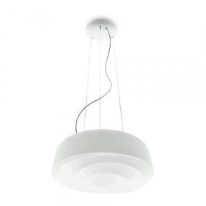 Rose SP M - Lampe suspension en forme de rose - Naturel - Linea Light