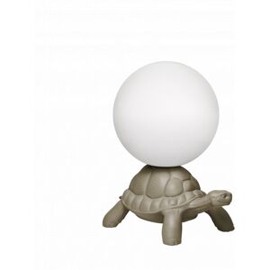 Qeeboo Turtle Carry Battery LED TE - Tourterelle - Qeeboo