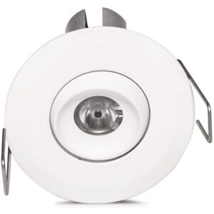 Agnis 1,7W FA Round - Blanc RAL 9010 - tech-LAMP