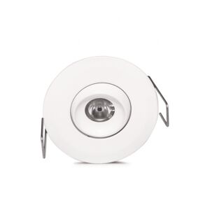 Agnis 1W FA Round - Blanc RAL 9010 - tech-LAMP
