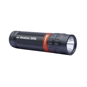 200L led Lampe de poche à pile(s) 200 lm 124 g - noir - Acculux - Publicité