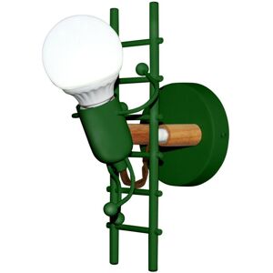 Barcelona Led - Applique murale décorative Doll Ladder E27 - Vert - Vert - Publicité