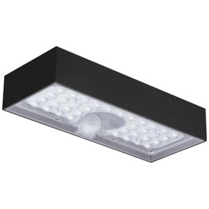 Applique Led Solaire Century Domino 6W 3000K 800 Lumen Noir DOMNE-061230