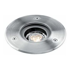 Applique de sol encastrée - aric aquasol mini - gu5.3 - inox - rond - aric 4666 - Inox