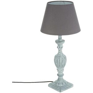 Lampe Renzo gris H56cm Atmosphera créateur d'intérieur - Gris - Publicité