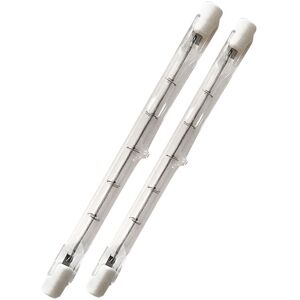 Ccykxa - 5pcs)500W tube R7s 118mm halogène Dimmable Blanc Chaud 2800K ampoule crayon r7s linéaire 11000lm ac 200-240V pour l'éclairage de maison, travail, sécurité, lampadaire, etc - Publicité