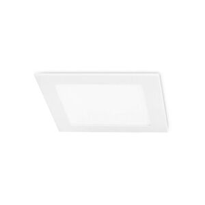 - Downlight Ip23 Easy Square 225Mm Led 18.2 3000K Blanc 1371Lm - Blanc