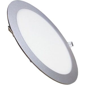 Led Atomant Sl - a-Plat 24WSpot Encastrable led Downlight Rond Extr 2200LM Coupe 280mm Cadre Argent Blanc Chaud 3000K - Lot de 1 u. - Blanc Chaud - Publicité