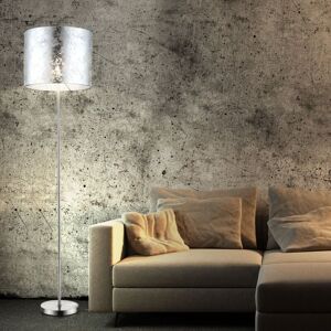 ETC-SHOP Lampadaire uplighter argent lampadaire salon lampadaire lampadaire chambre, 1x E27, DxH 40x160 cm - Publicité