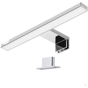 GROOFOO Lampe Miroir Salle de Bain led 11W ,IP44 Etanche 60cm Pince Luminaire Salle de Bain,Blanc Neutre 4200K,Pas de Stroboscope Eclairage,Anti-buée Ampoule - Publicité