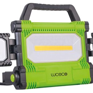 LUCECO Projecteur 230V 3 panneaux led 50W pivotant 300° Cordon 2 mètres rn-f - Publicité