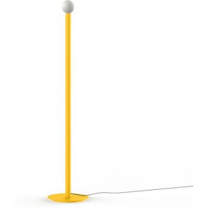 Puro Lampadaire, 1X E27, max 42W, métal, jaune, D.4cm H.165cm 40 Jaune - ral 1018 - Jaune - ral 1018 - Lumicom - Publicité