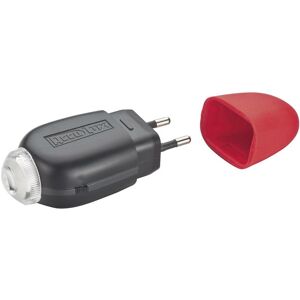 Mini lampe de poche Acculux led 2000 exklusiv led à batterie 3.5 h 63 g - noir, rouge - Publicité