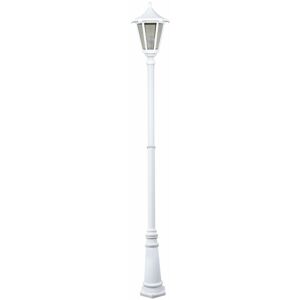 Monaco Lant.+Mat IP43 IK02 blanc E27 100W max. lampe non incl. haut.2,49m Aric 3066 - Publicité