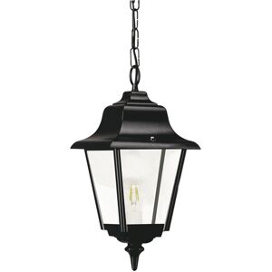 NOVOLUX Suspension classique rob IP44 E27 42W Verre transparent Noir - Negro - Publicité